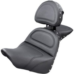 SADDLEMEN Explorer Special Seat — Includes Backrest - Black - FL/FX '18-'23 818-27-040